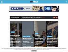 Tablet Screenshot of fly-news.es